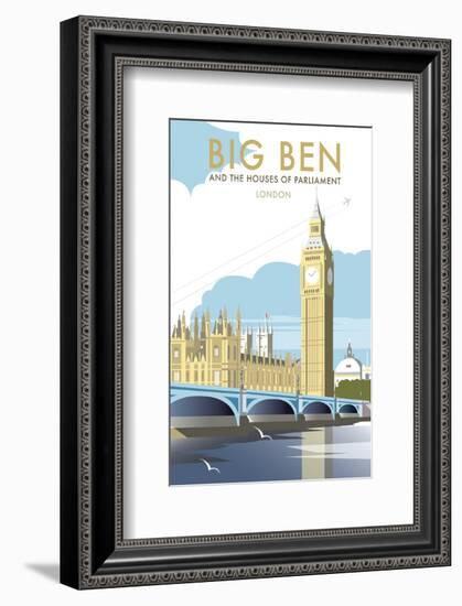 Big Ben - Dave Thompson Contemporary Travel Print-Dave Thompson-Framed Giclee Print