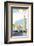 Big Ben - Dave Thompson Contemporary Travel Print-Dave Thompson-Framed Giclee Print