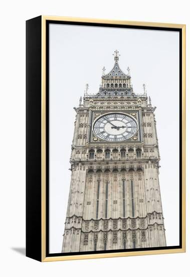 Big Ben (Elizabeth Tower), Houses of Parliament, Westminster, London, England, United Kingdom-Matthew Williams-Ellis-Framed Premier Image Canvas