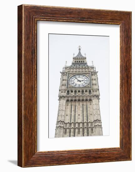 Big Ben (Elizabeth Tower), Houses of Parliament, Westminster, London, England, United Kingdom-Matthew Williams-Ellis-Framed Photographic Print