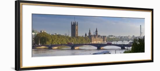 Big Ben, Houses of Parliament and River Thames, London, England-Jon Arnold-Framed Photographic Print