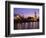 Big Ben, Houses of Parliament and the River Thames at Dusk, London, England-Howie Garber-Framed Photographic Print