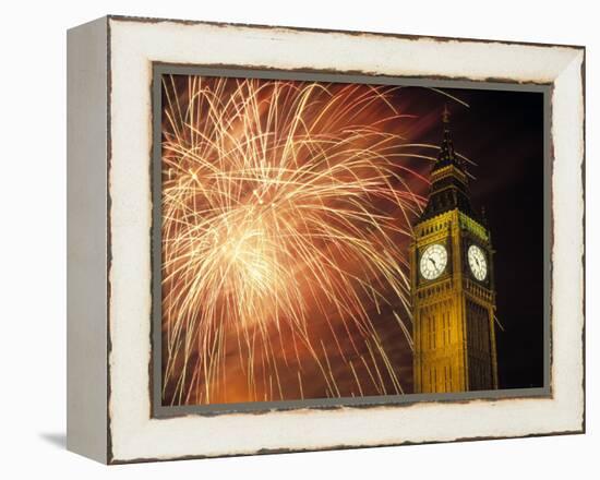 Big Ben, Houses of Parliament, London, England-Rex Butcher-Framed Premier Image Canvas