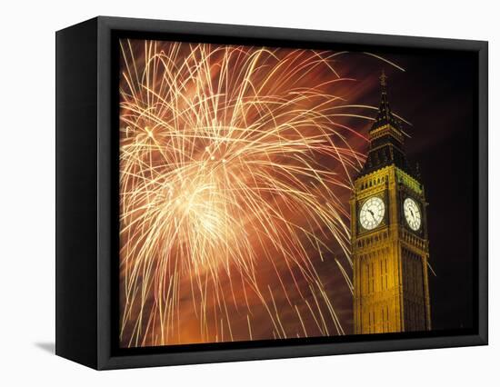 Big Ben, Houses of Parliament, London, England-Rex Butcher-Framed Premier Image Canvas