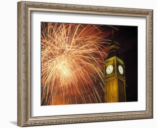 Big Ben, Houses of Parliament, London, England-Rex Butcher-Framed Photographic Print