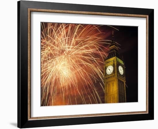 Big Ben, Houses of Parliament, London, England-Rex Butcher-Framed Photographic Print