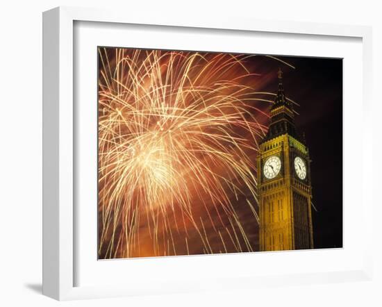 Big Ben, Houses of Parliament, London, England-Rex Butcher-Framed Photographic Print