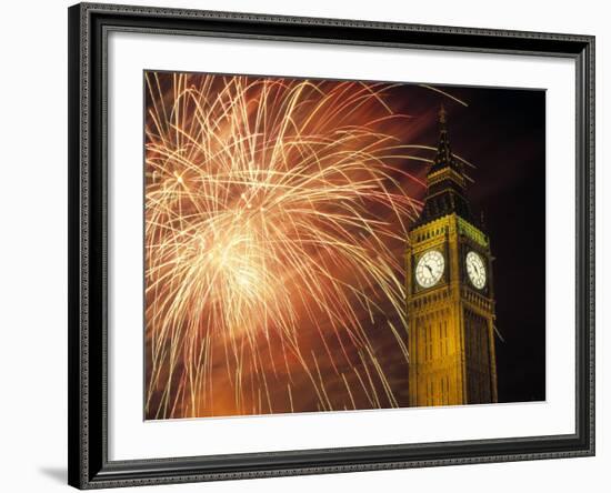 Big Ben, Houses of Parliament, London, England-Rex Butcher-Framed Photographic Print