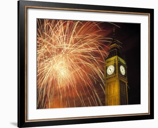 Big Ben, Houses of Parliament, London, England-Rex Butcher-Framed Photographic Print