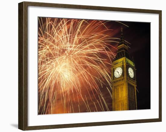 Big Ben, Houses of Parliament, London, England-Rex Butcher-Framed Photographic Print