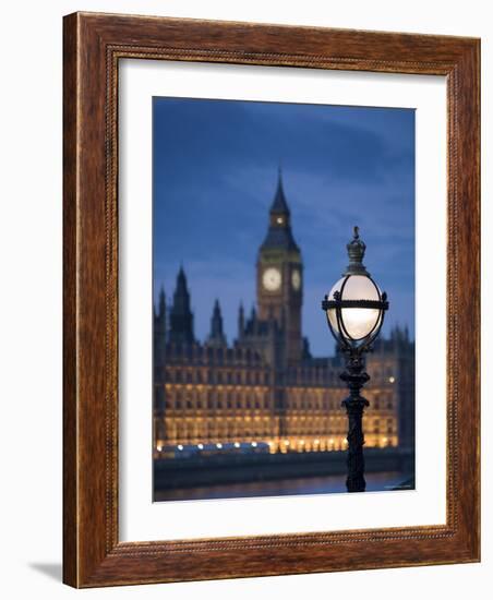 Big Ben, Houses of Parliament, London, England-Doug Pearson-Framed Photographic Print