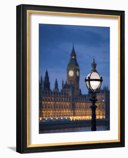 Big Ben, Houses of Parliament, London, England-Doug Pearson-Framed Photographic Print