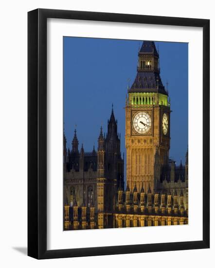 Big Ben, Houses of Parliament, London, England-Doug Pearson-Framed Photographic Print