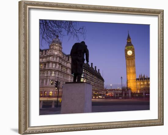 Big Ben, Houses of Parliament, London, England-Jon Arnold-Framed Photographic Print