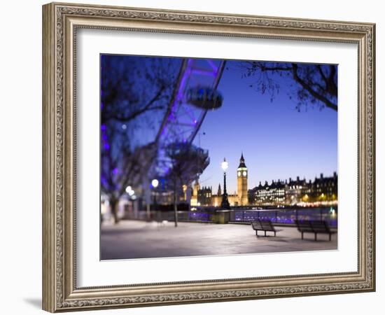 Big Ben, Houses of Parliament, London, England-Jon Arnold-Framed Photographic Print