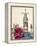 Big Ben in Pen-Morgan Yamada-Framed Stretched Canvas