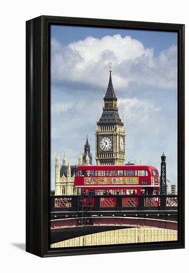 Big Ben, London, England, UK-Digital Vision.-Framed Premier Image Canvas