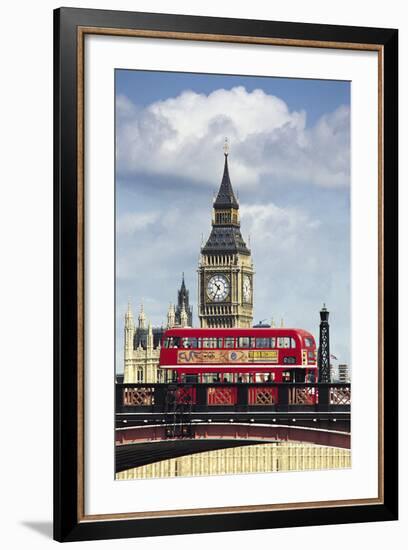 Big Ben, London, England, UK-Digital Vision.-Framed Photographic Print