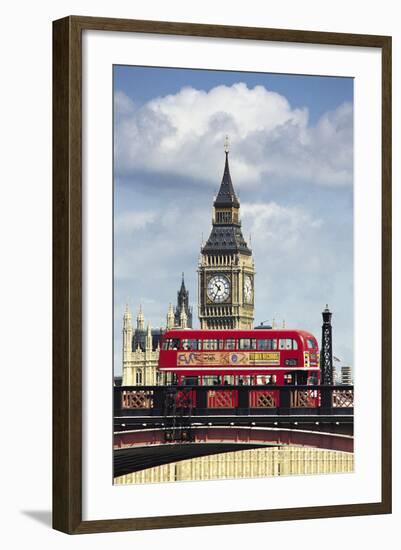 Big Ben, London, England, UK-Digital Vision.-Framed Photographic Print