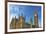 Big Ben, Parliament, and Lamp Post, Westminster, London, England.-William Perry-Framed Premium Photographic Print