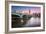 Big Ben, Queen Elizabeth Tower and Wesminster Bridge Illuminated at Dawn, London, United Kingdom-anshar-Framed Photographic Print