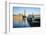 Big Ben, the Palace of Westminster, UNESCO World Heritage Site, and Westminster Bridge, London, Eng-Fraser Hall-Framed Photographic Print