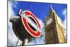 Big Ben Underground - In the Style of Oil Painting-Philippe Hugonnard-Mounted Giclee Print