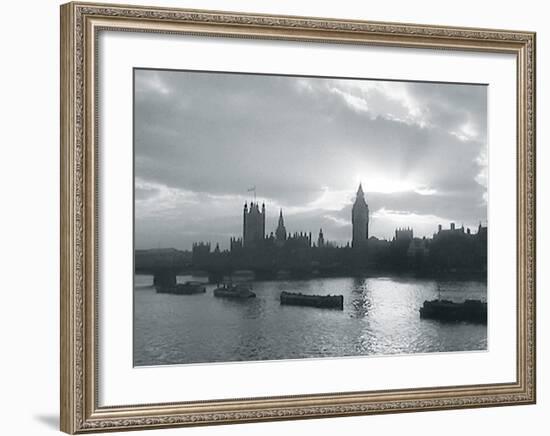 Big Ben X-British Pathe-Framed Giclee Print