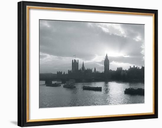 Big Ben X-British Pathe-Framed Giclee Print