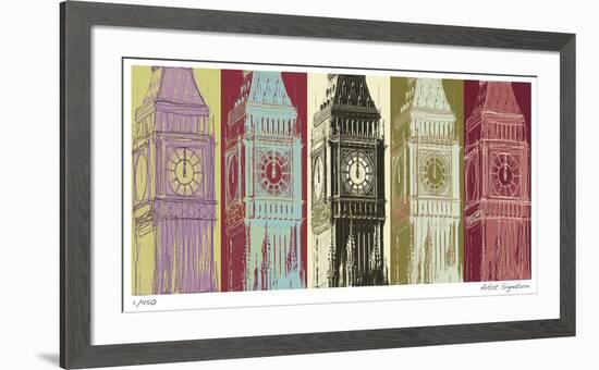 Big Ben-Mj Lew-Framed Giclee Print