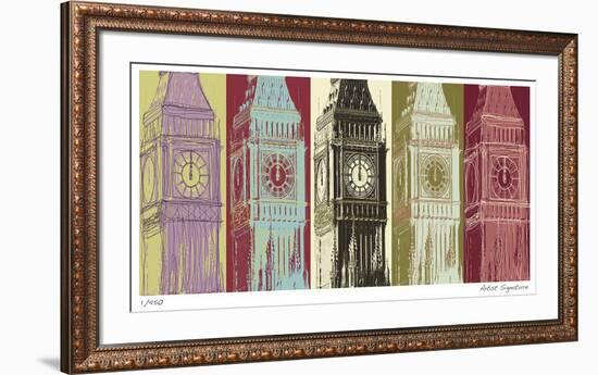 Big Ben-Mj Lew-Framed Giclee Print