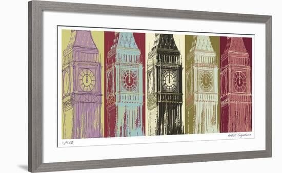 Big Ben-Mj Lew-Framed Giclee Print