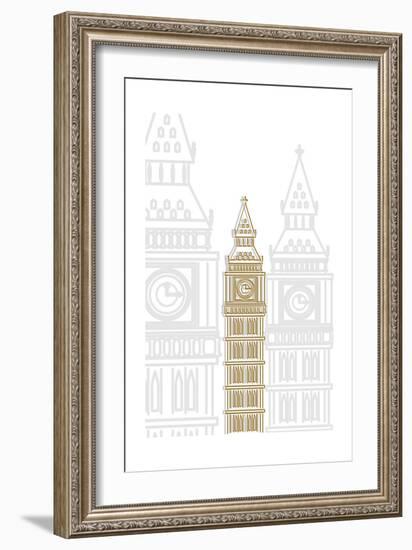 Big Ben-Cristian Mielu-Framed Art Print