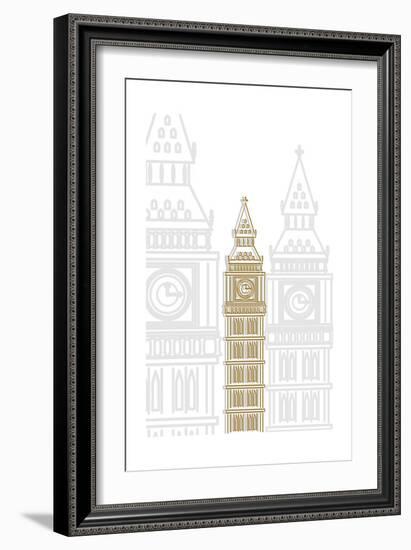 Big Ben-Cristian Mielu-Framed Art Print