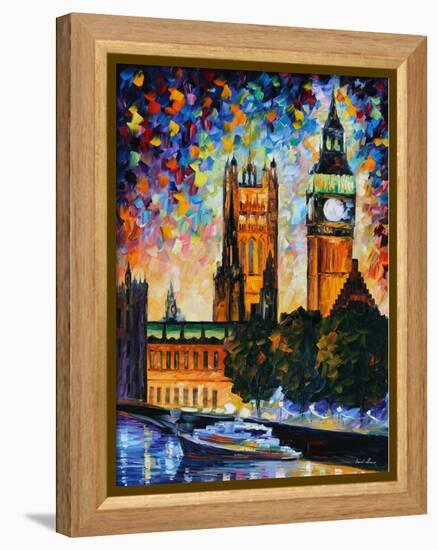 Big Ben-Leonid Afremov-Framed Stretched Canvas