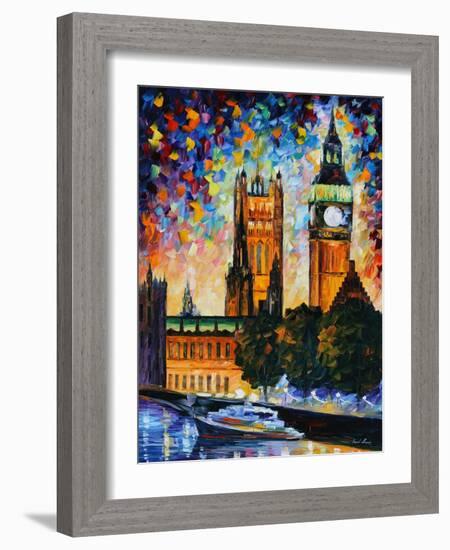 Big Ben-Leonid Afremov-Framed Art Print