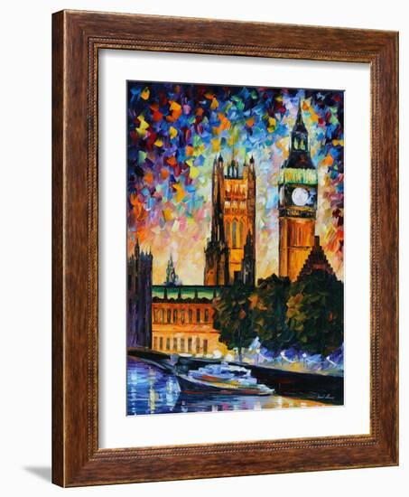 Big Ben-Leonid Afremov-Framed Art Print