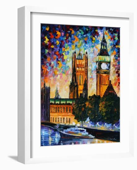 Big Ben-Leonid Afremov-Framed Art Print