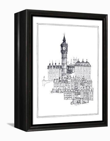 Big Ben-Avery Tillmon-Framed Stretched Canvas