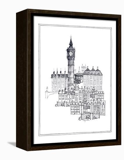 Big Ben-Avery Tillmon-Framed Stretched Canvas