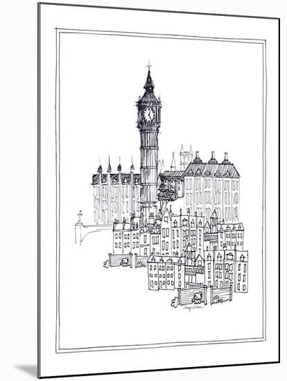 Big Ben-Avery Tillmon-Mounted Premium Giclee Print