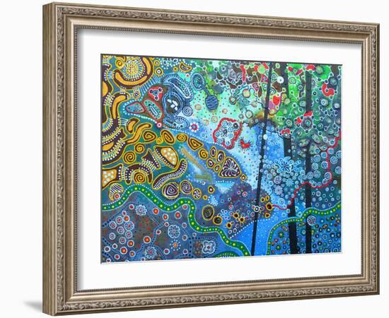 Big-Big World-Lika-Framed Giclee Print