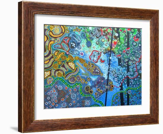 Big-Big World-Lika-Framed Giclee Print