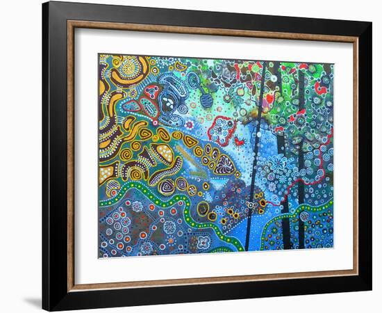 Big-Big World-Lika-Framed Giclee Print