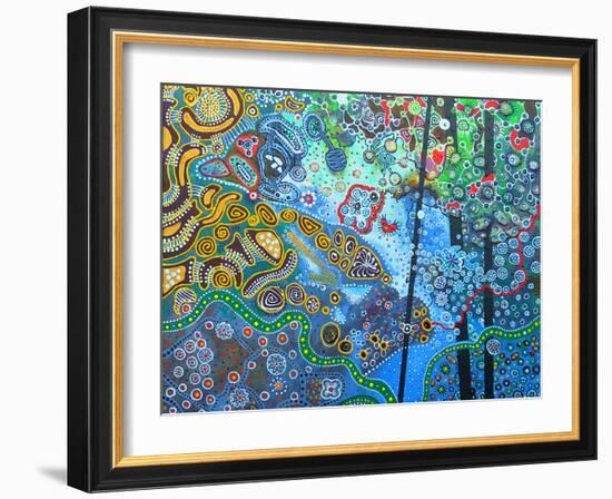 Big-Big World-Lika-Framed Giclee Print