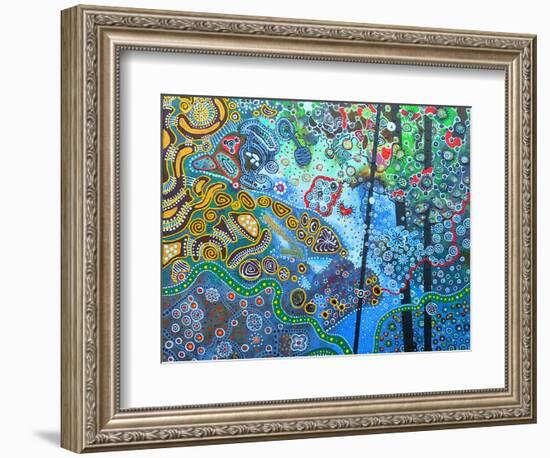 Big-Big World-Lika-Framed Giclee Print