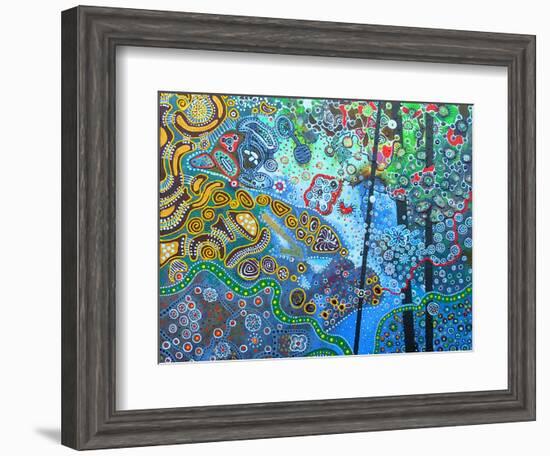 Big-Big World-Lika-Framed Giclee Print