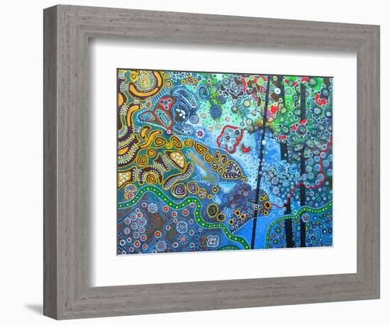 Big-Big World-Lika-Framed Giclee Print