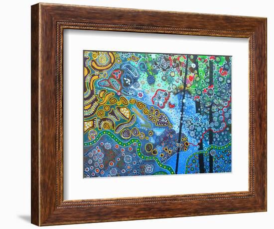 Big-Big World-Lika-Framed Giclee Print