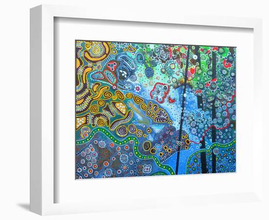 Big-Big World-Lika-Framed Giclee Print